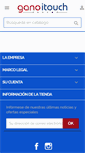 Mobile Screenshot of ganoitouchpanama.com